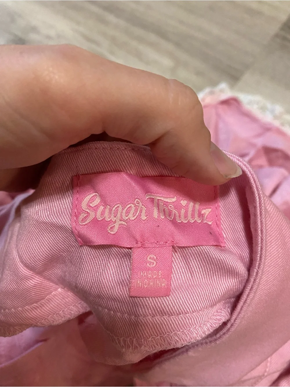 Dolls Kill Sugar Thrillz Milking It Apron Skirt- NWOT never worn